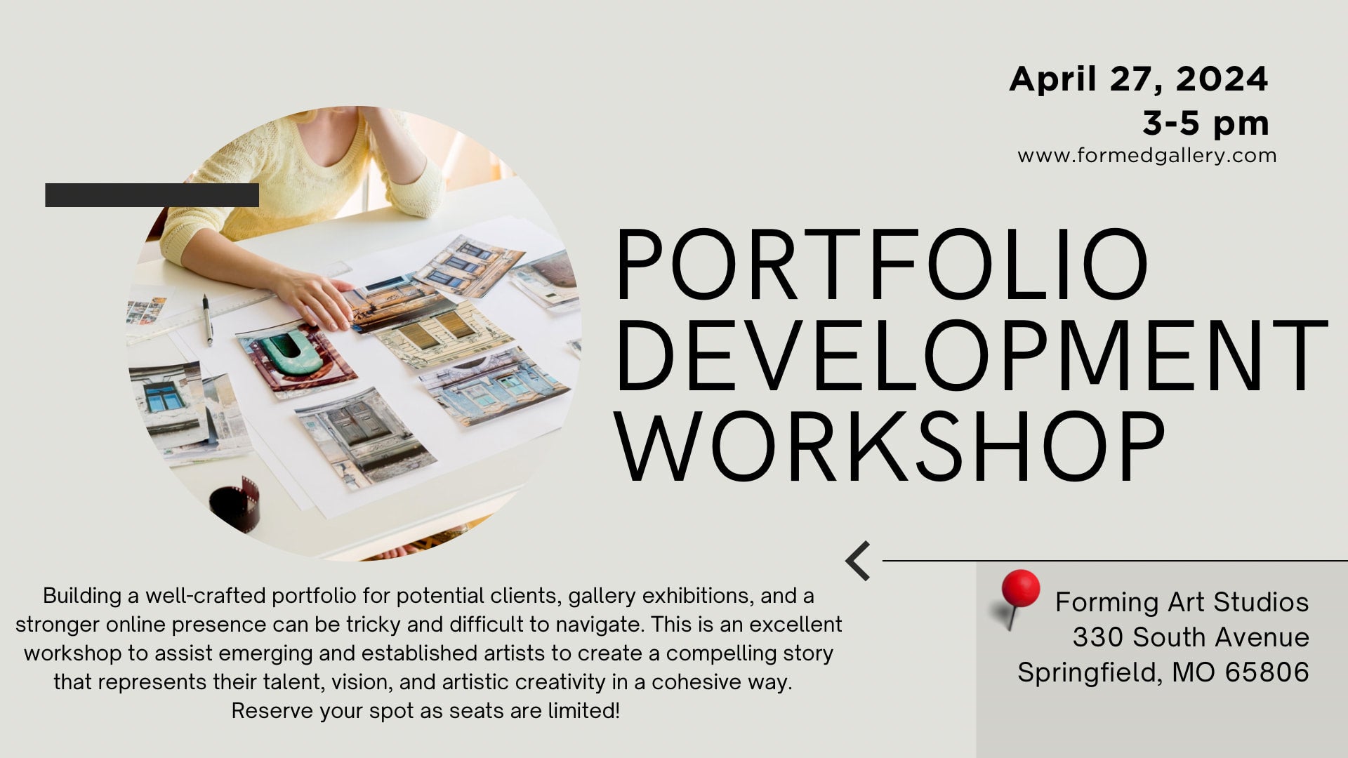 Portfolio Development Workshop Formed An Artist Collective Llc